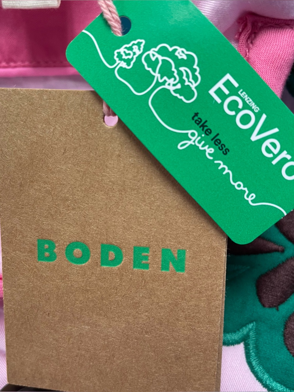 NWT Boden Pink Multi Applique Jacket Size 10 - Picture 7 of 9